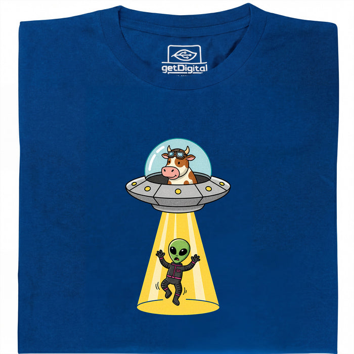 Revenge of the Cow - Vista principal Camiseta Azul