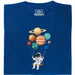 Cosmic Swing - Main view T-shirt Blue