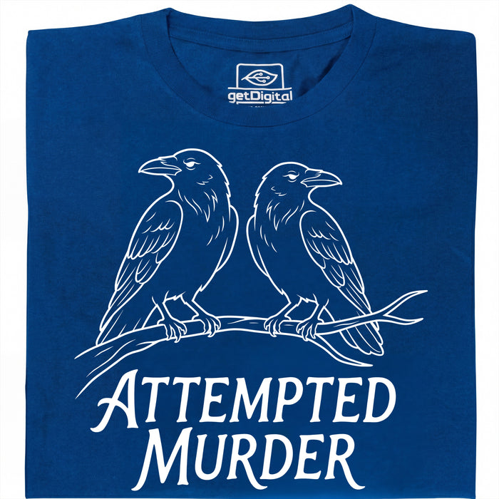 Attempted Murder - Vista principale T-shirt Blu