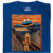 El Grito - Edición Monstruo de las Galletas - Vista principal Camiseta Azul