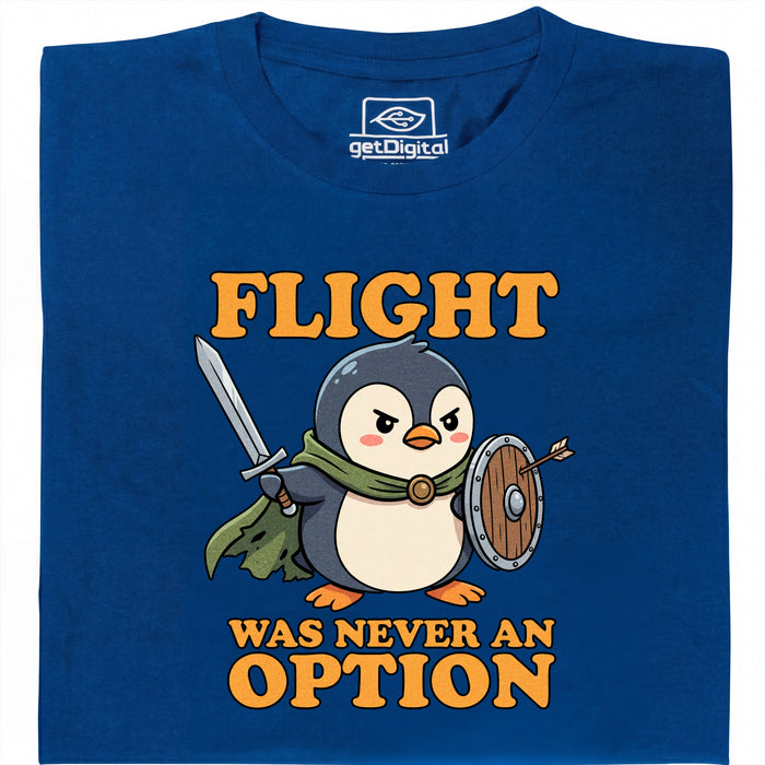 Pingüino Inquebrantable - Vista principal Camiseta Azul