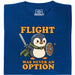 Pingüino Inquebrantable - Vista principal Camiseta Azul