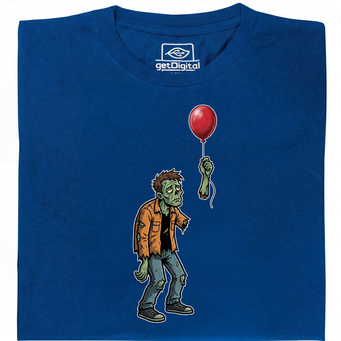 Zombie Problems - Vista principale T-Shirt Blu
