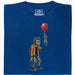Zombie Problems - Vista principale T-Shirt Blu