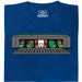 IT vs. Turtles - Hoofdweergave T-Shirt Blauw