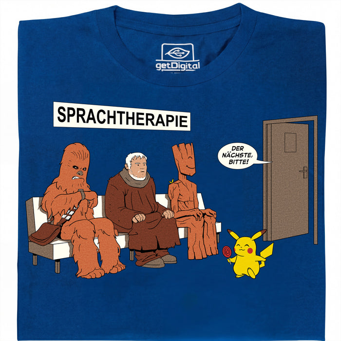 Speech Therapy - Main view T-Shirt Blue