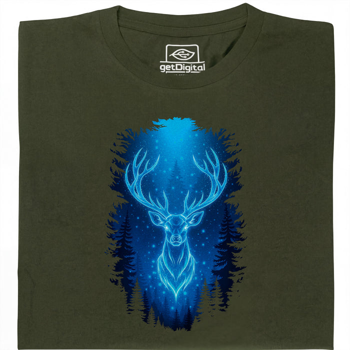 Forest Patron - Vista principale T-shirt Verde scuro