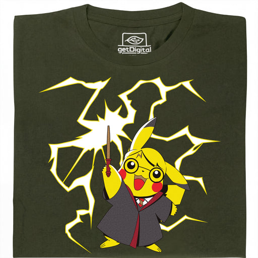 Pocket Wizard  - Hauptansicht T-Shirt Dunkelgrün