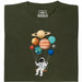 Cosmic Swing - Main view T-shirt Dark Green