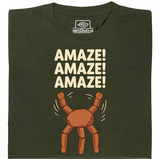 Amaze Amaze Amaze - Main view T-Shirt Dark Green
