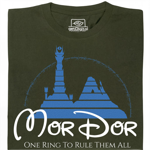 The Dark Lord's Fantasyland  - Hauptansicht T-Shirt Dunkelgrün