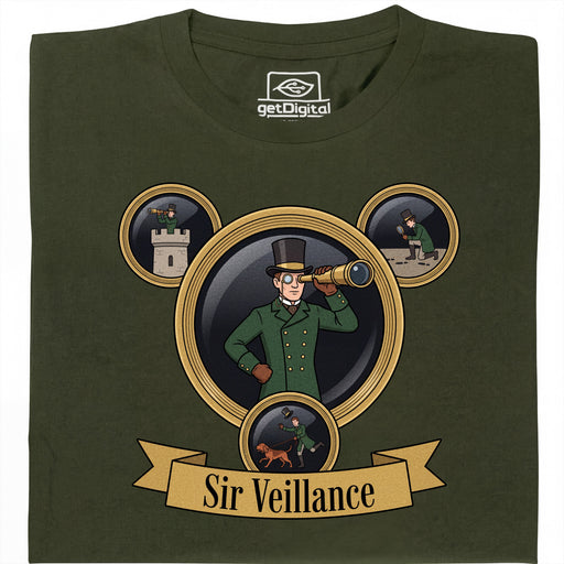 Sir Veillance - Hauptansicht T-Shirt Dunkelgrün