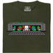 IT vs. Turtles - Hoofdweergave T-Shirt Donkergroen