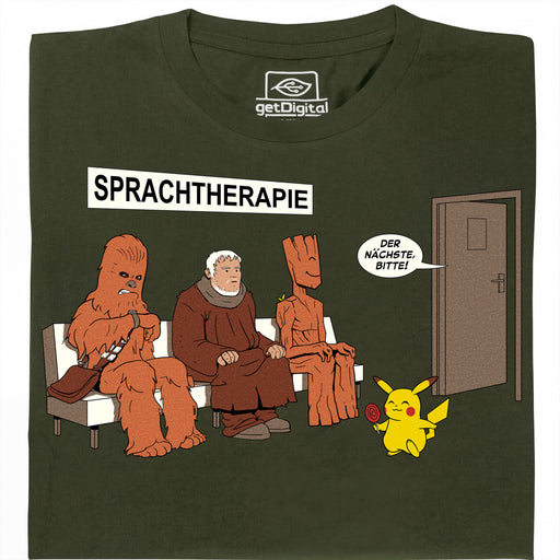 Orthophonie - Vue principale T-Shirt Vert foncé