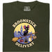 Broomstick Delivery - Il Gatto Prende in Mano il Servizio di Consegna - Veduta principale T-Shirt Verde Scuro