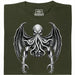 Cthulhu - The Great Old One - Front View T-Shirt Dark Green