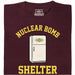 Nuclear Bomb Shelter Refrigerator - Main View T-Shirt Dark Red