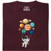 Cosmic Swing - Main view T-shirt Dark Red