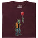 Zombie Problems - Vista principale T-Shirt Rosso Scuro