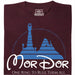 The Dark Lord's Fantasyland - Main view T-shirt Dark Red