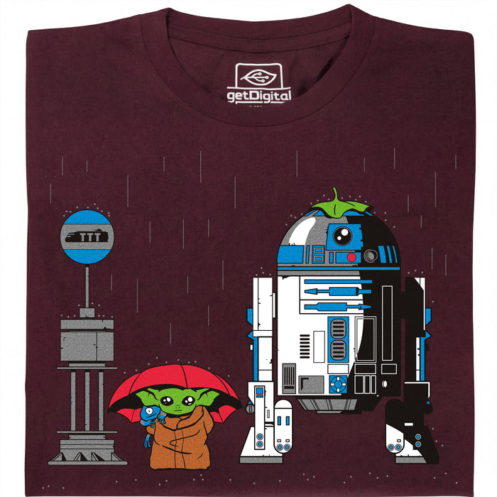 My Neighbour R2D2 - Main view T-Shirt Dark Red