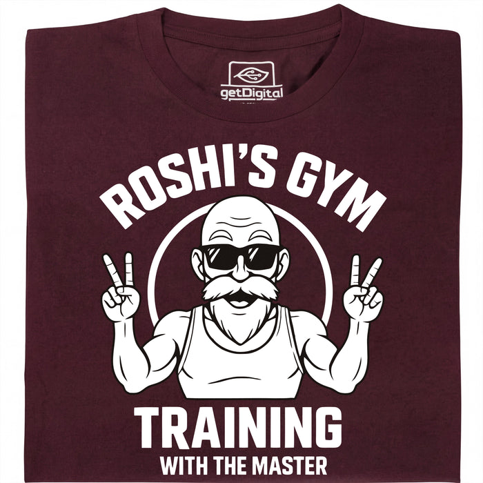 Training with the Master  - Vista principale T-Shirt Rosso scuro