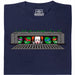IT vs. Turtles - Hoofdweergave T-Shirt Marineblauw