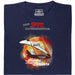 P.M. Magazine 3/1984 Vliegtuig als Raket - Hoofdweergave T-Shirt Marineblauw