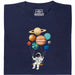 Cosmic Swing - Main view T-shirt Navy Blue