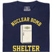 Nuclear Bomb Shelter Refrigerator - Main View T-Shirt Navy Blue