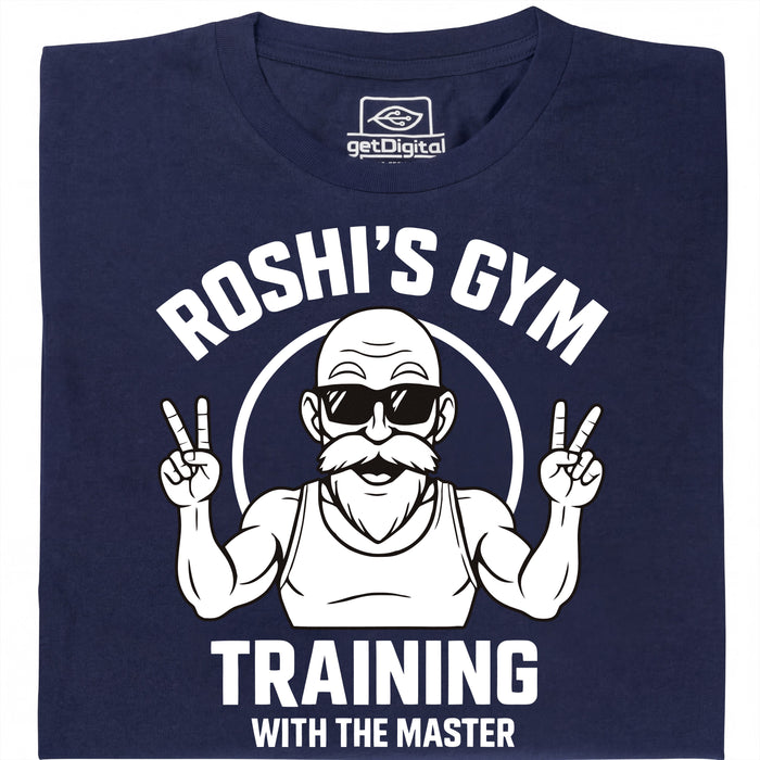 Training with the Master  - Vista principale T-Shirt Blu navy