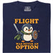 Pingüino Inquebrantable - Vista principal Camiseta Azul Marino