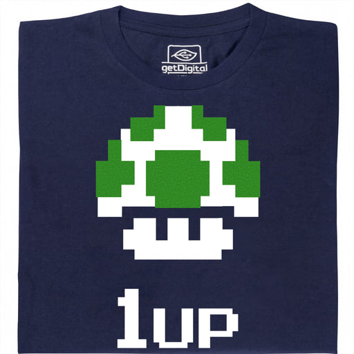 Shroom UP - Hauptansicht T-Shirt Navyblau