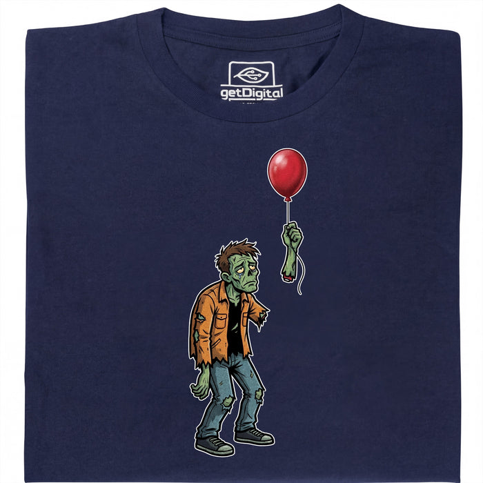 Zombie Problems - Vista principale T-Shirt Blu Navy