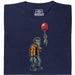Zombie Problems - Vista principale T-Shirt Blu Navy