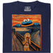 El Grito - Edición Monstruo de las Galletas - Vista principal Camiseta Azul Marino