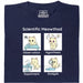 Scientific Meowthod - Main view T-shirt Navy Blue