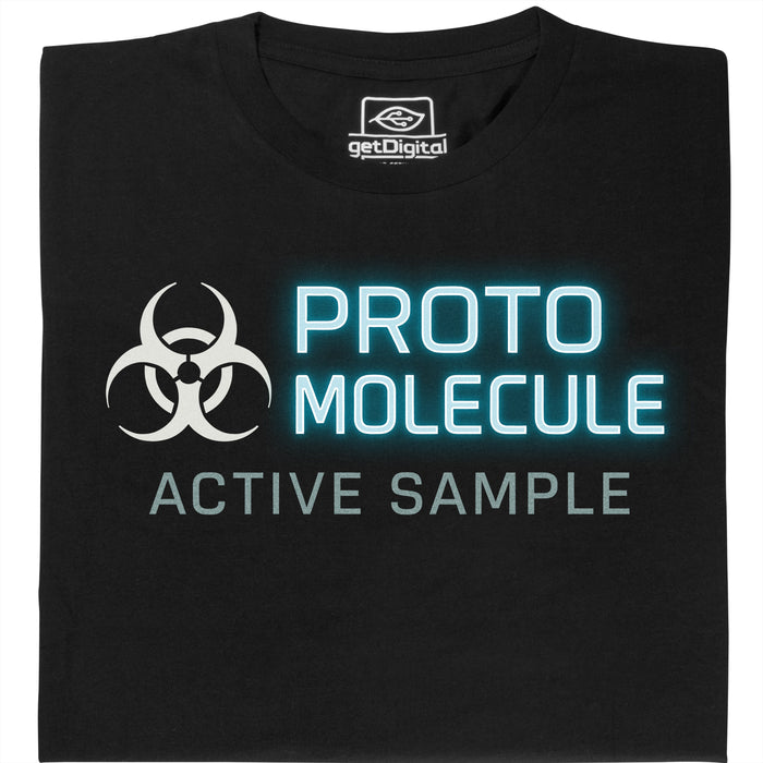 Protomolecule - Active Sample - Vista principal Camiseta Negro
