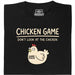 Chicken Game - Vue principale T-Shirt Noir