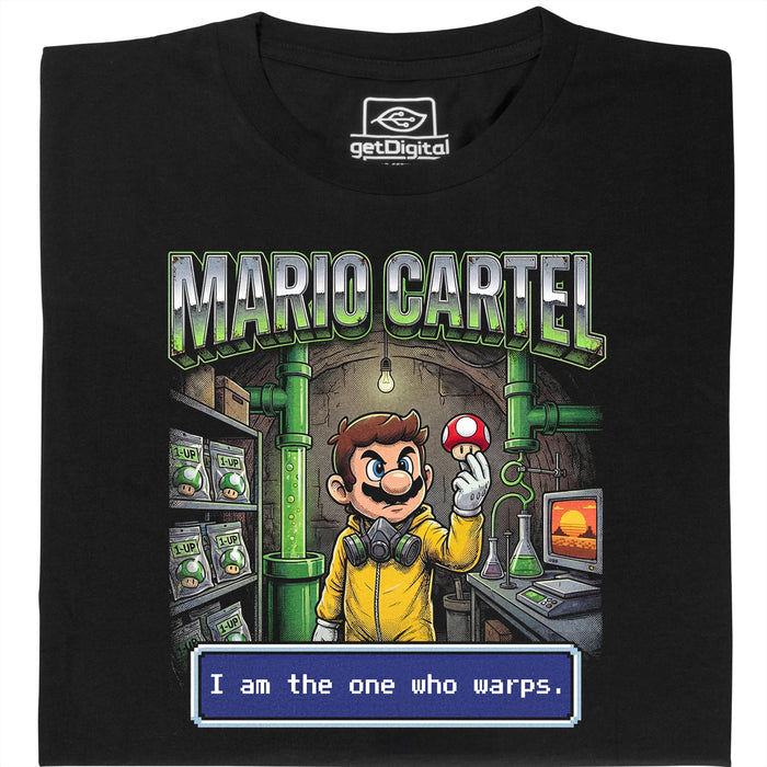I am the one who warps!  - Main view T-shirt Black