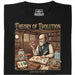 Theory of Evolution - Vista principal Camiseta Negro