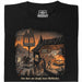 One does not simply leave McMordor - Vista frontal Camiseta Negro
