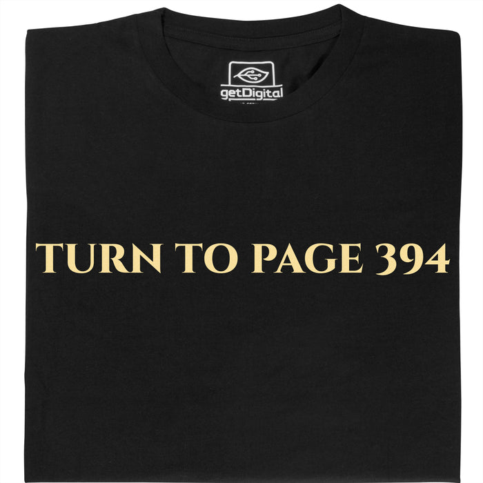 Turn To Page 394 - Visualizzazione principale T-Shirt Nero