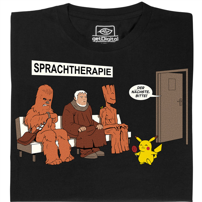 Speech Therapy - Main view T-Shirt Black