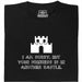 I Am Sorry, But Your Princess Is In Another Castle - Hauptansicht T-Shirt Schwarz
