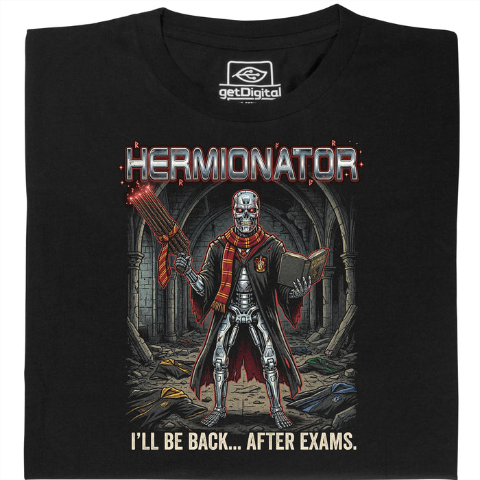 Hermionator - Vue principale T-shirt Noir