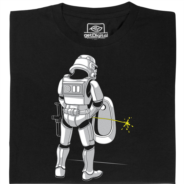 Trooper Aim - Vista principale T-Shirt Nero