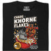 Chaos Khorne Flakes - Vue principale T-Shirt Noir