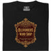 Ollivanders Wand Shop - Vue principale T-shirt Noir