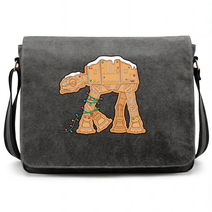 Stumbling Gingerbread - Gingerbread Walker in String Lights - Main View Bag